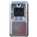 Eaton Bussmann Box Cover Unit, 15A Amp Range, 125V AC/DC Volt Rating, Plug Fuse Fuse Type BP/SRU